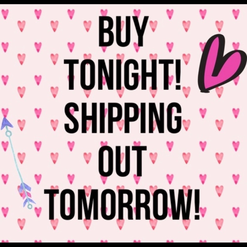 I’ll be shipping at Noon eastern time tomorrow!!